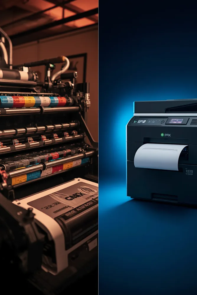 Offset Printing vs Digital Printing